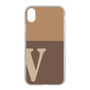 Slim Protection Case［ Original - initial two tone - V brown ］