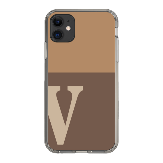 Slim Protection Case［ Original - initial two tone - V brown ］