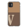 Slim Protection Case［ Original - initial two tone - V brown ］