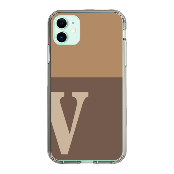 Slim Protection Case［ Original - initial two tone - V brown ］