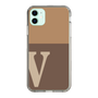 Slim Protection Case［ Original - initial two tone - V brown ］