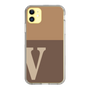 Slim Protection Case［ Original - initial two tone - V brown ］