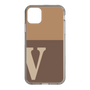 Slim Protection Case［ Original - initial two tone - V brown ］
