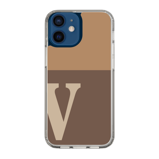 Slim Protection Case［ Original - initial two tone - V brown ］
