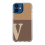 Slim Protection Case［ Original - initial two tone - V brown ］