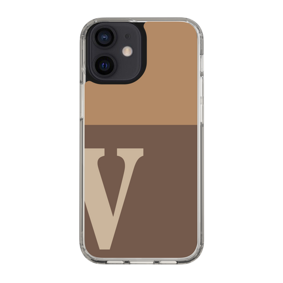 Slim Protection Case［ Original - initial two tone - V brown ］