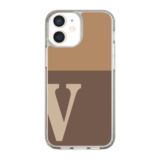 Slim Protection Case［ Original - initial two tone - V brown ］