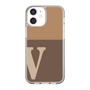 Slim Protection Case［ Original - initial two tone - V brown ］