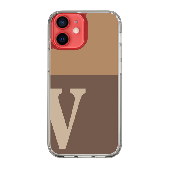 Slim Protection Case［ Original - initial two tone - V brown ］