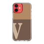 Slim Protection Case［ Original - initial two tone - V brown ］