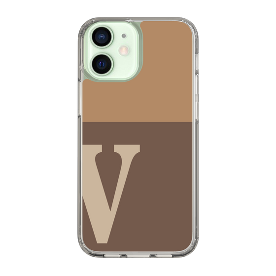 Slim Protection Case［ Original - initial two tone - V brown ］