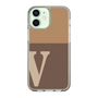 Slim Protection Case［ Original - initial two tone - V brown ］