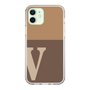 Slim Protection Case［ Original - initial two tone - V brown ］