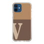 Slim Protection Case［ Original - initial two tone - V brown ］