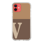 Slim Protection Case［ Original - initial two tone - V brown ］