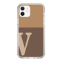 Slim Protection Case［ Original - initial two tone - V brown ］