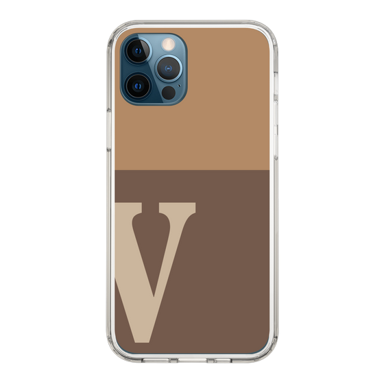 Slim Protection Case［ Original - initial two tone - V brown ］