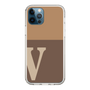 Slim Protection Case［ Original - initial two tone - V brown ］