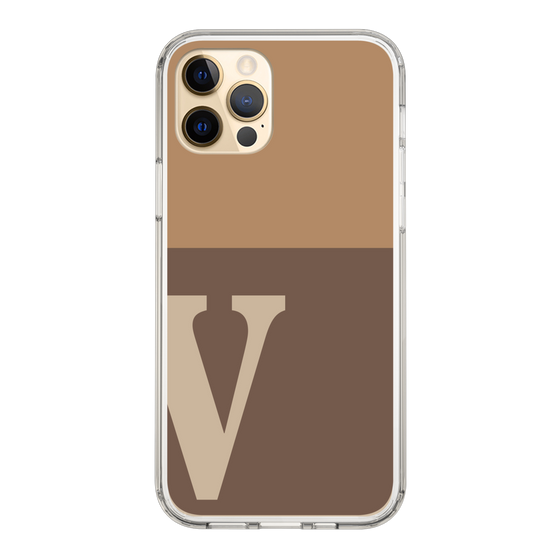 Slim Protection Case［ Original - initial two tone - V brown ］