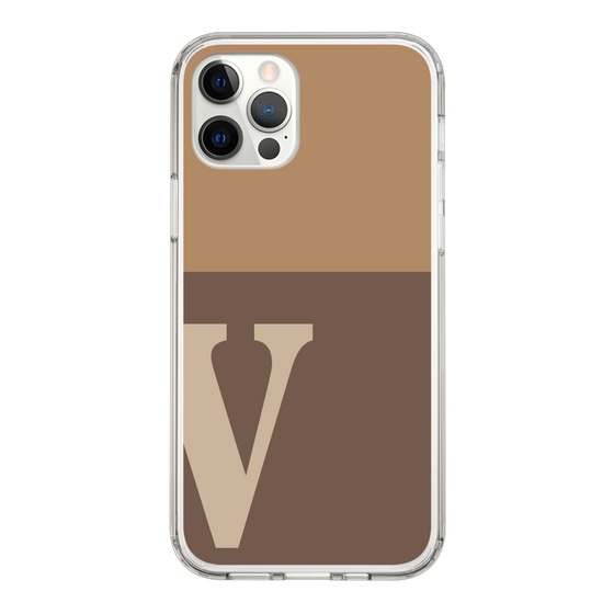Slim Protection Case［ Original - initial two tone - V brown ］