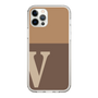 Slim Protection Case［ Original - initial two tone - V brown ］