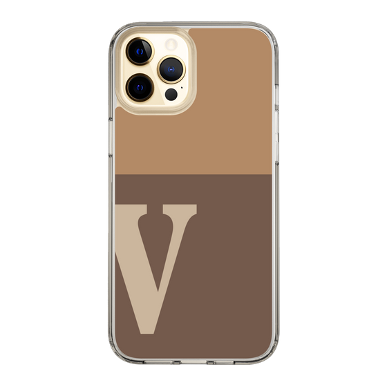 Slim Protection Case［ Original - initial two tone - V brown ］