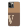 Slim Protection Case［ Original - initial two tone - V brown ］