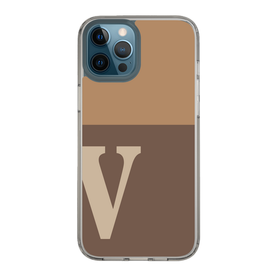 Slim Protection Case［ Original - initial two tone - V brown ］