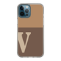 Slim Protection Case［ Original - initial two tone - V brown ］