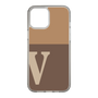 Slim Protection Case［ Original - initial two tone - V brown ］