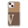 Slim Protection Case［ Original - initial two tone - V brown ］