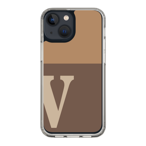 Slim Protection Case［ Original - initial two tone - V brown ］