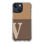 Slim Protection Case［ Original - initial two tone - V brown ］
