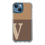 Slim Protection Case［ Original - initial two tone - V brown ］