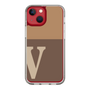 Slim Protection Case［ Original - initial two tone - V brown ］