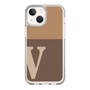 Slim Protection Case［ Original - initial two tone - V brown ］