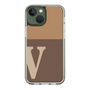 Slim Protection Case［ Original - initial two tone - V brown ］