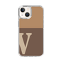 Slim Protection Case［ Original - initial two tone - V brown ］