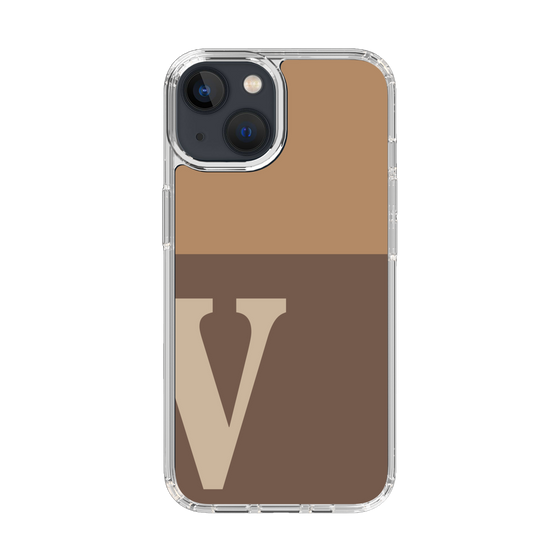Slim Protection Case［ Original - initial two tone - V brown ］