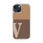 Slim Protection Case［ Original - initial two tone - V brown ］