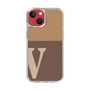 Slim Protection Case［ Original - initial two tone - V brown ］