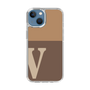 Slim Protection Case［ Original - initial two tone - V brown ］