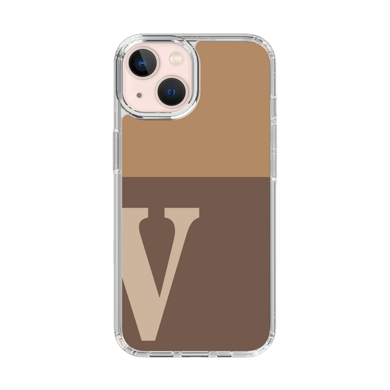 Slim Protection Case［ Original - initial two tone - V brown ］