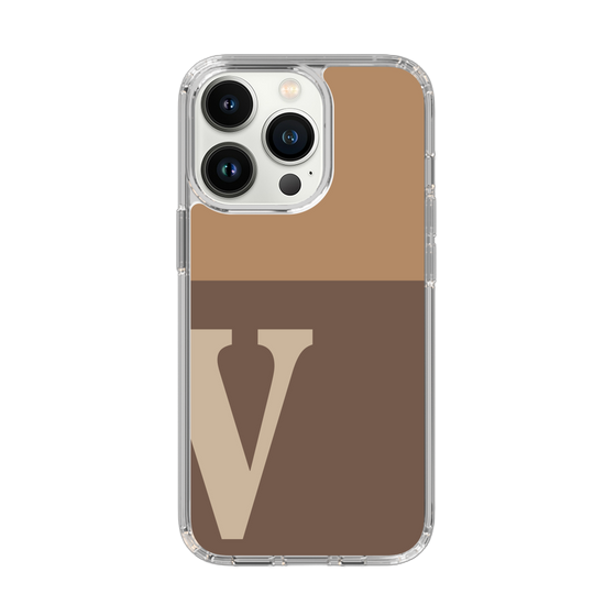 Slim Protection Case［ Original - initial two tone - V brown ］