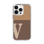 Slim Protection Case［ Original - initial two tone - V brown ］