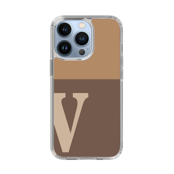 Slim Protection Case［ Original - initial two tone - V brown ］