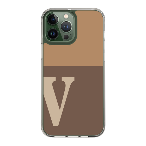 Slim Protection Case［ Original - initial two tone - V brown ］