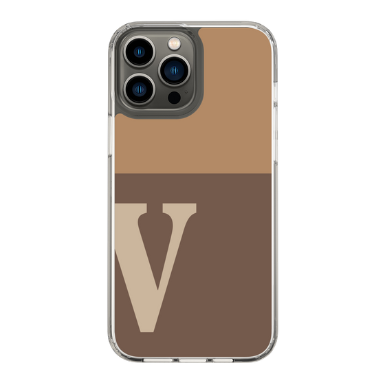 Slim Protection Case［ Original - initial two tone - V brown ］