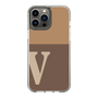 Slim Protection Case［ Original - initial two tone - V brown ］