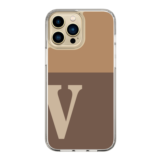 Slim Protection Case［ Original - initial two tone - V brown ］